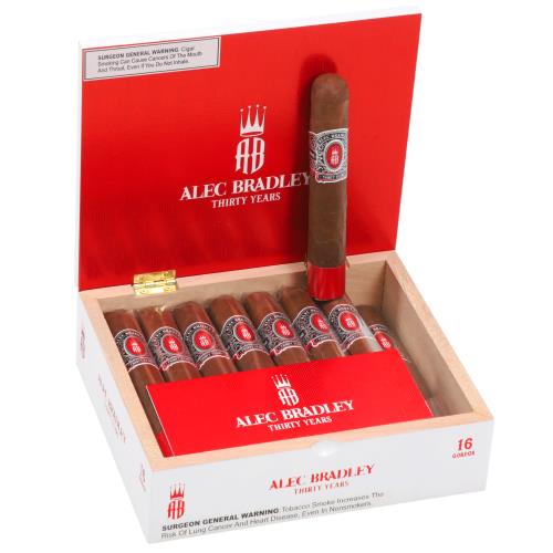 Alec Bradley 30 Years Gordo 6  * 60, Box of 16
