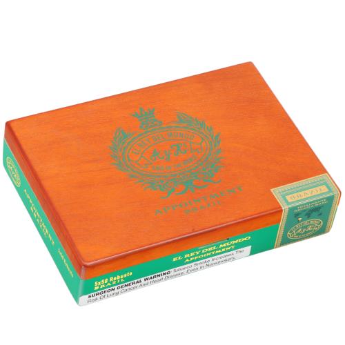 El Rey Del Mundo Appointment Brazil Robusto 5  * 50, Box of 20