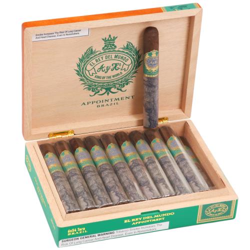 El Rey Del Mundo Appointment Brazil Toro 6  * 54, Box of 20