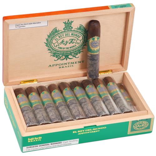 El Rey Del Mundo Appointment Brazil Gordo 5  * 60, Box of 20
