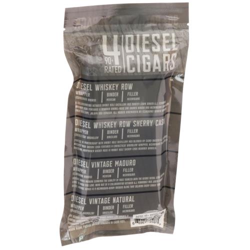Diesel 90+ Rated Fresh Pack, 4-Cigar Sampler