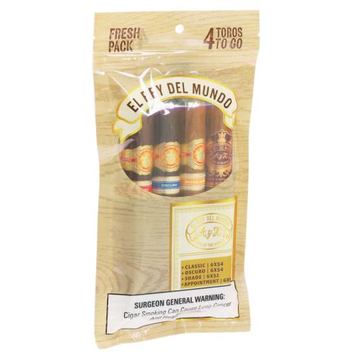 El Rey del Mundo Core Fresh Pack, 4-Cigar Sampler