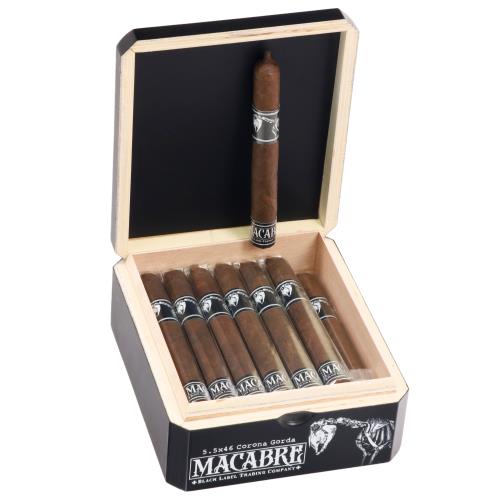Black Label Macabre Corona Gorda 5 1/2 * 46, Box of 20