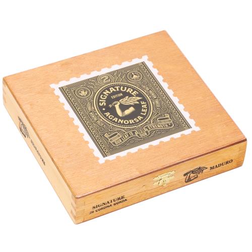 Aganorsa Leaf Signature Selection Maduro Corona Gorda 6  * 44