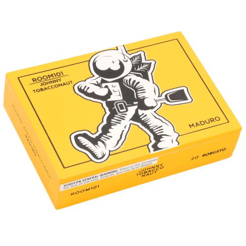 Room 101 Johnny Tobacconaut Maduro Robusto 5  * 50, Box of 20
