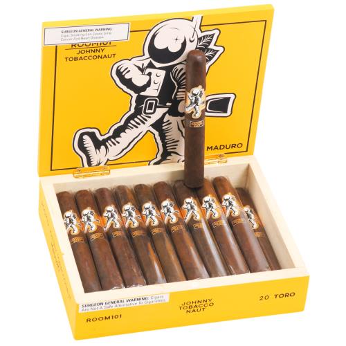 Room 101 Johnny Tobacconaut Maduro Toro 6  * 52, Box of 20