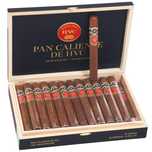 HVC Pan Caliente 10th Aniversario Gloriosos 6 7/8 * 54, Box of 25
