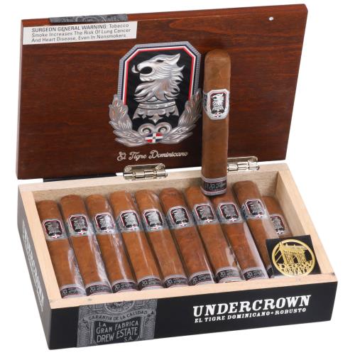 Liga Undercrown El Tigre Dominicano Robusto 5  *50, Box of 20