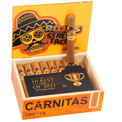 Rojas Street Tacos Carnitas Gordo 6  * 60, Box of 25
