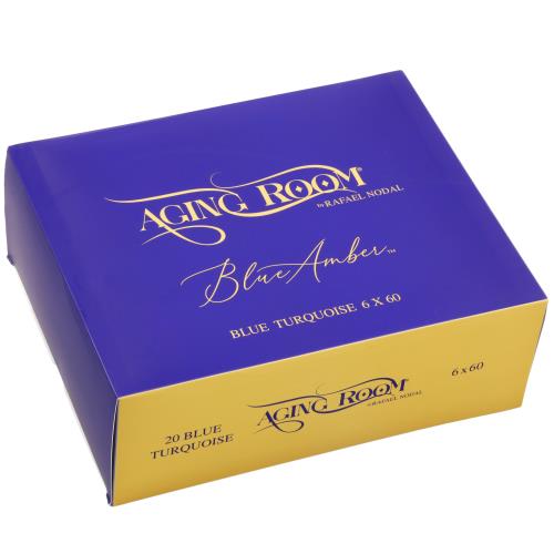 Aging Room Blue Amber Blue Turquoise 6  * 60, Box of 20