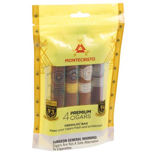 Montecristo Toro Loc 4-Cigar Sampler