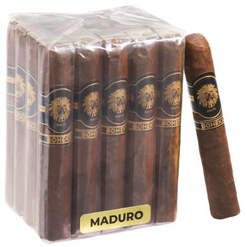 Bohekio Maduro Robusto 5  * 50, Bundle of 20