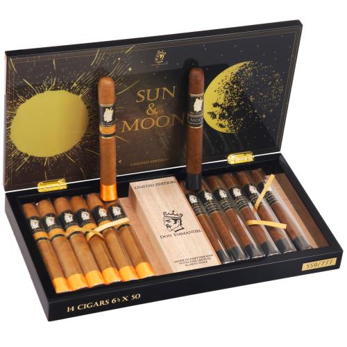 Don Emmanuel Sun & Moon 6 1/2 * 50, Box of 14