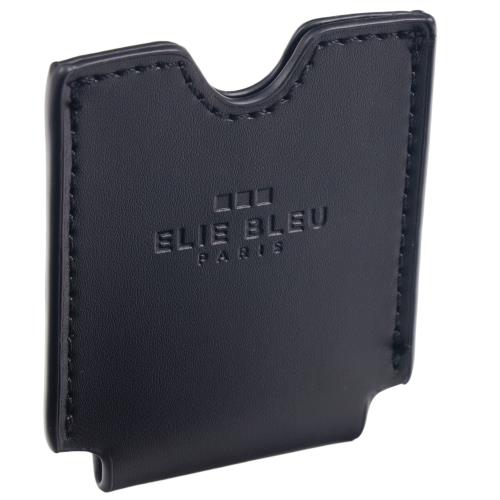 Elie Bleu Black Leather C-4 Cutter Case