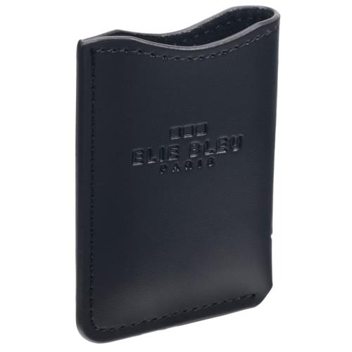 Elie Bleu Black Leather J-12 Lighter Case