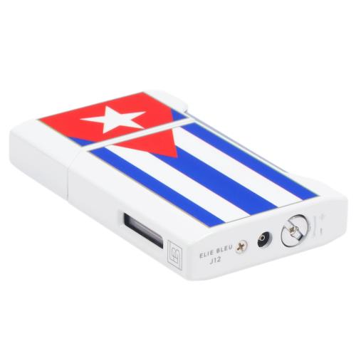 Elie Bleu Cuban Flag J-12 Jet Lighter