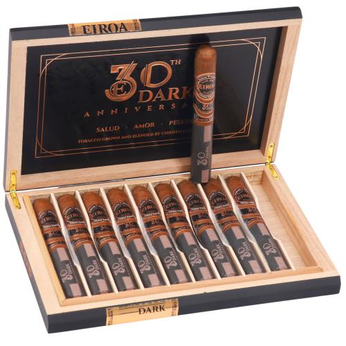 Eiroa Dark 30th Anniversary Toro 6  * 54, Box of 10