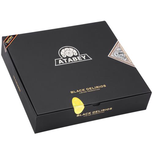 Atabey Black Delirios Travel Humidor with 10 Cigars