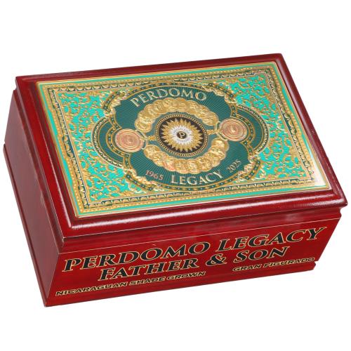 Perdomo Legacy Father & Son Shade Grown 6  * 60, Box of 50