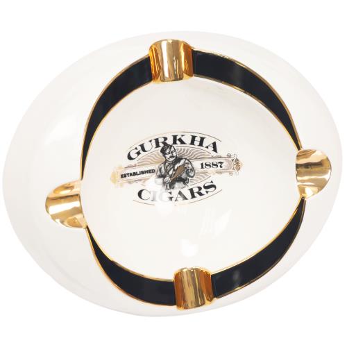 Gurkha White Ashtray - Raffle Promo