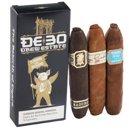 Drew Estate DE30 53/8 * 60 Feral Flying Pigs 3-Cigar Pack