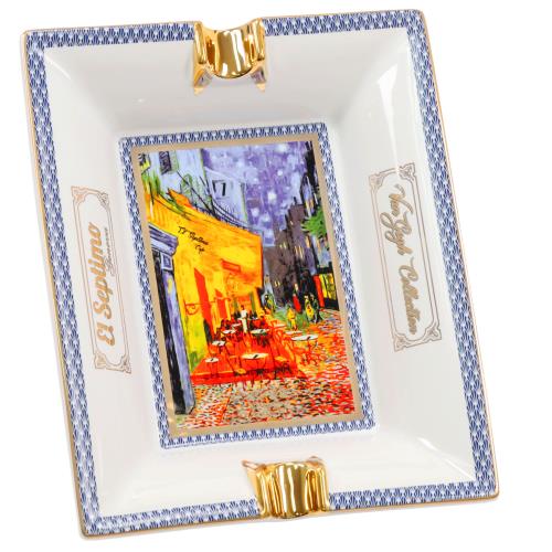 El Septimo Van Gogh Porcelain Ashtray