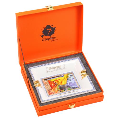 El Septimo Van Gogh Porcelain Ashtray