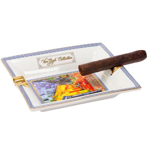 El Septimo Van Gogh Porcelain Ashtray