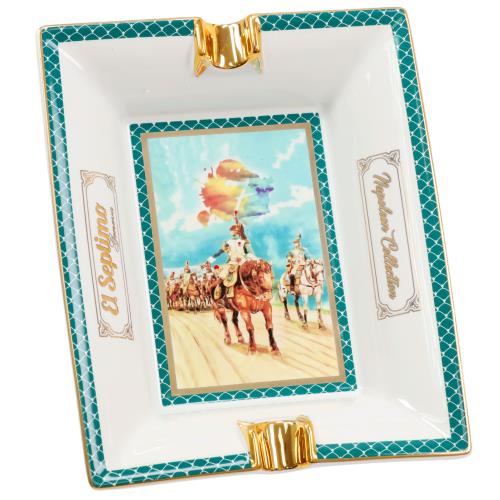 El Septimo Emperor Napoleon Porcelain Ashtray