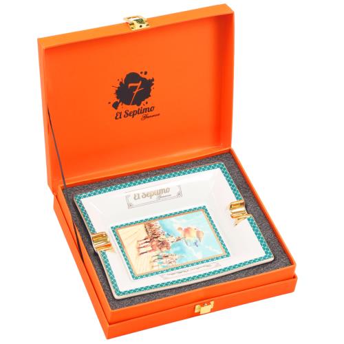 El Septimo Emperor Napoleon Porcelain Ashtray