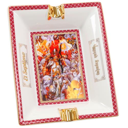 El Septimo Emperor Vartan Porcelain Ashtray