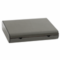 10-Cigar Humidor Comoy s Black Carbon Fiber