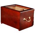 75-cigar Glass Top Humidor with Drawers RGNT