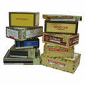Paper Covered Empty Cigar Box, Pack of 10
