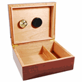 25-cigar Wood Humidor