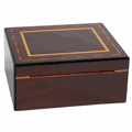 50-Cigar Madison Humidor Burlwood Finish MADISON-50 
