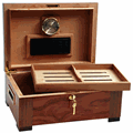 150-cigar Tobacco Leaf Humidor STSON
