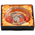 Chief Broadleaf Crystal Cigar Ashtray