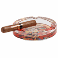 Chief Broadleaf Crystal Cigar Ashtray