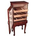 600-Cigar Mahogany End Table Humidor