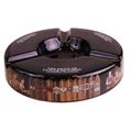 People of La Flor 3-Cigar Ashtray