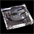 Crystal Dragon 4-Cigar Ashtray