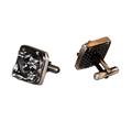 Room 101 Collection Cherry Blossom Cufflinks in Stainless Steel