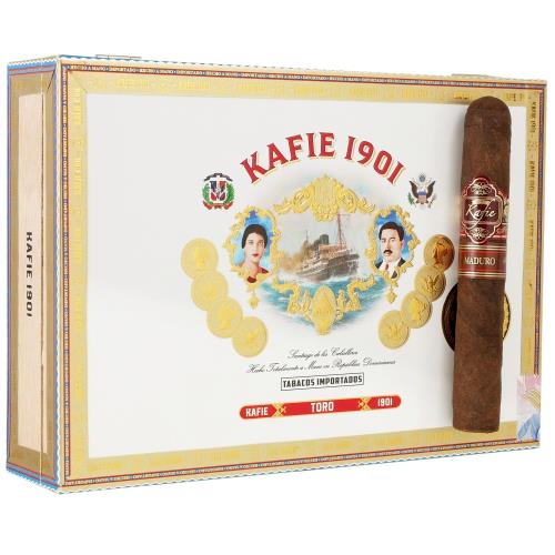 Kafie 1901 DF Maduro Toro 5 3/4 * 54