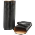 Lotus 70 Ring Gauge Carbon Fiber 2-Stick Cigar Case & Big Boy Cutter Gift Set LCCGS70