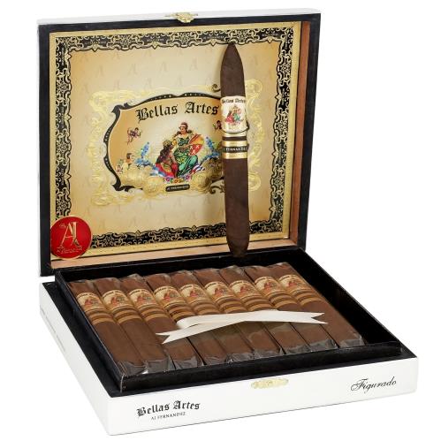 AJ Fernandez Bellas Artes Maduro Figurado 6 1/2 * 52