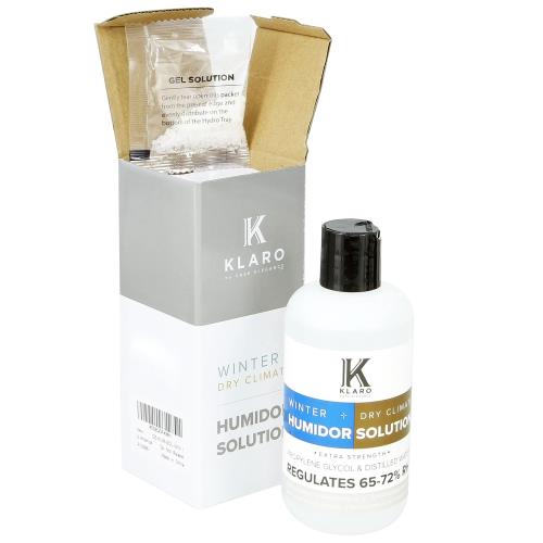 250ml Klaro Activation Solution for Humidor, Winter and Dry Climate Mix