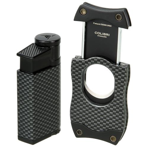 Colibri Evo Lighter and S-Cut Cigar Cutter