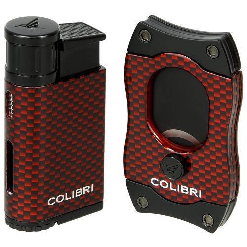Colibri Evo Lighter and S-Cut Cigar Cutter