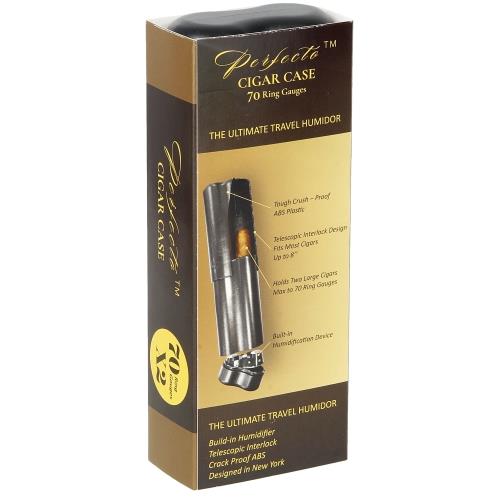 Perfecto Large 2-Cigar Case